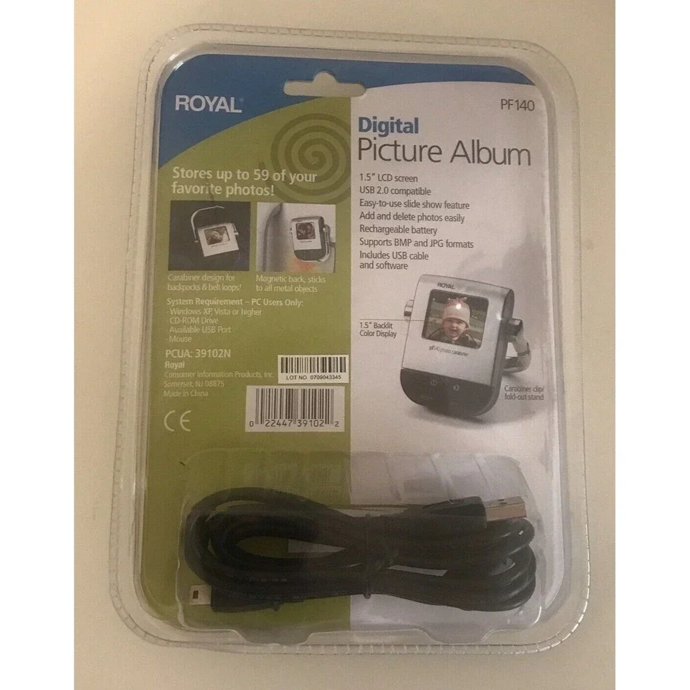 Royal PF-140 Digital Picture Album Brand New